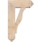 Ekena Millwork Funston Arts and Crafts Smooth Bracket w/ Offset Brace, Douglas Fir, 7 1/2"W x 20"D x 32"H BKT0806X20X32FST03SDF - alternate 2